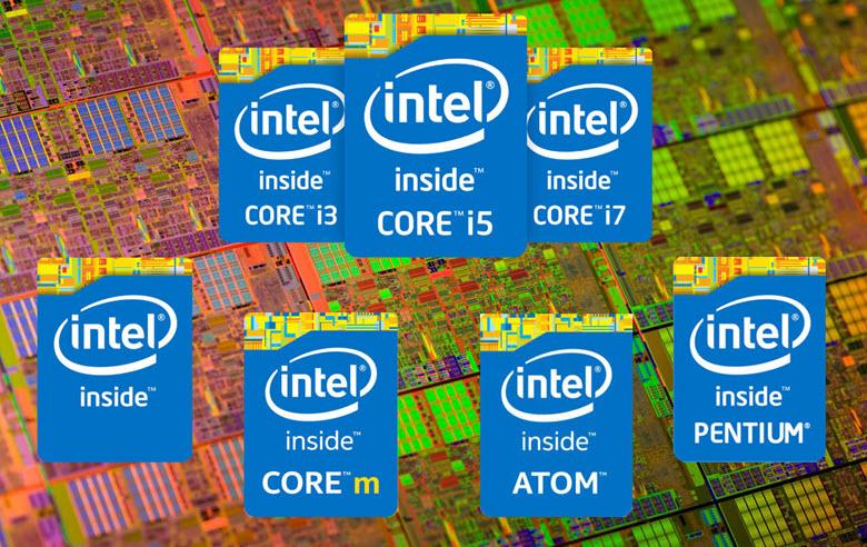 Линейка процессоров Intel