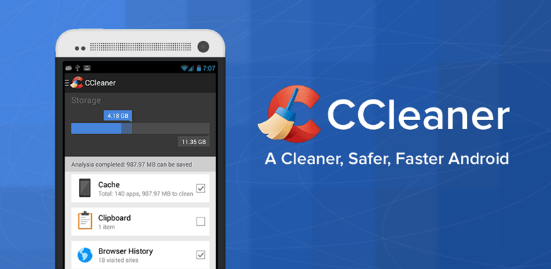 CCleaner в android